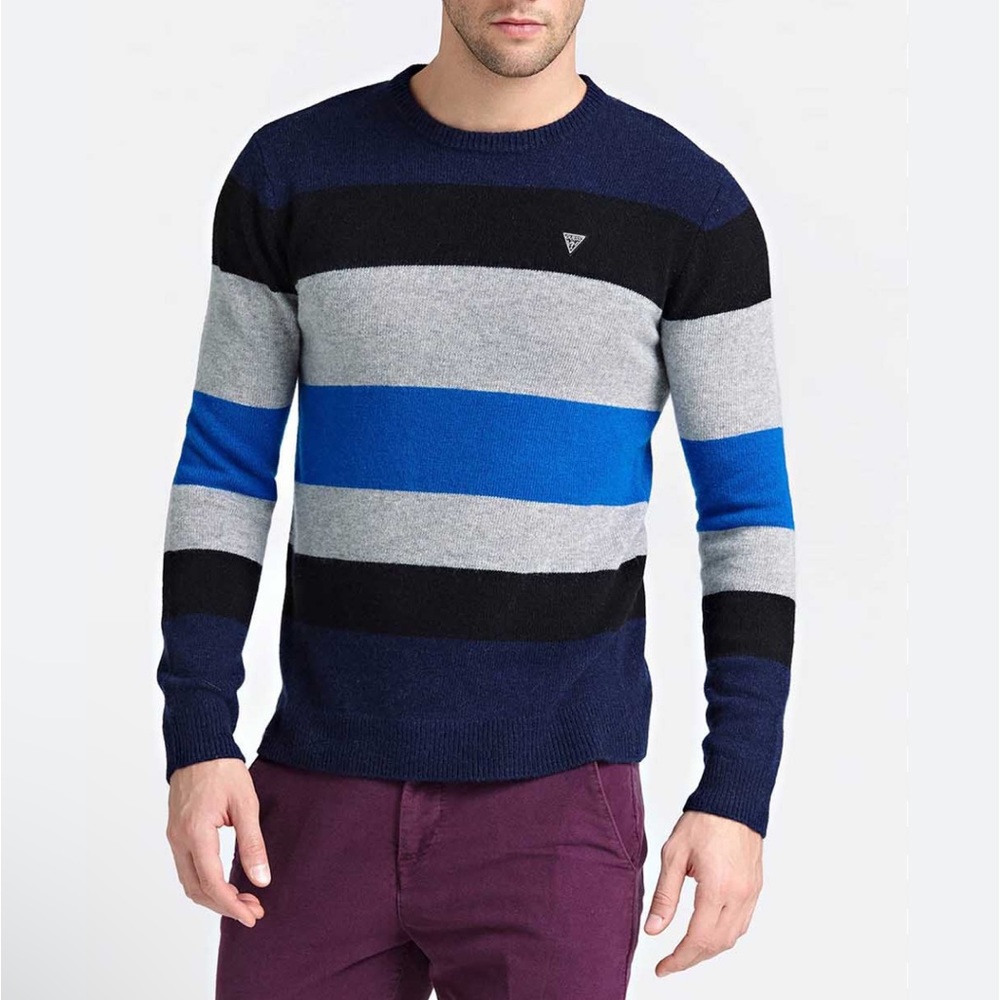 Guess Men’s sweater wool‎ blend soft comfortable size XXL